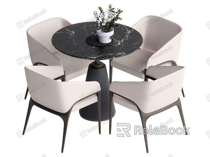 Modern leisure tables and chairs model