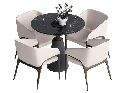 Modern leisure tables and chairs model