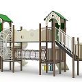 PE slide 3d model