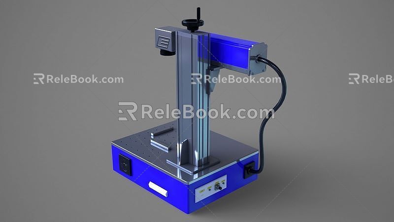 fiber laser engraving 3d model