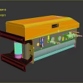 Efficient Compact Household Living Essential With Yellow Cover Gray Body Control Panel And Valves