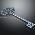 modern key old key antique key classical key 3d model