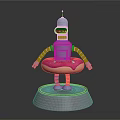 Modern Robot Toy Robot Characters 3d model