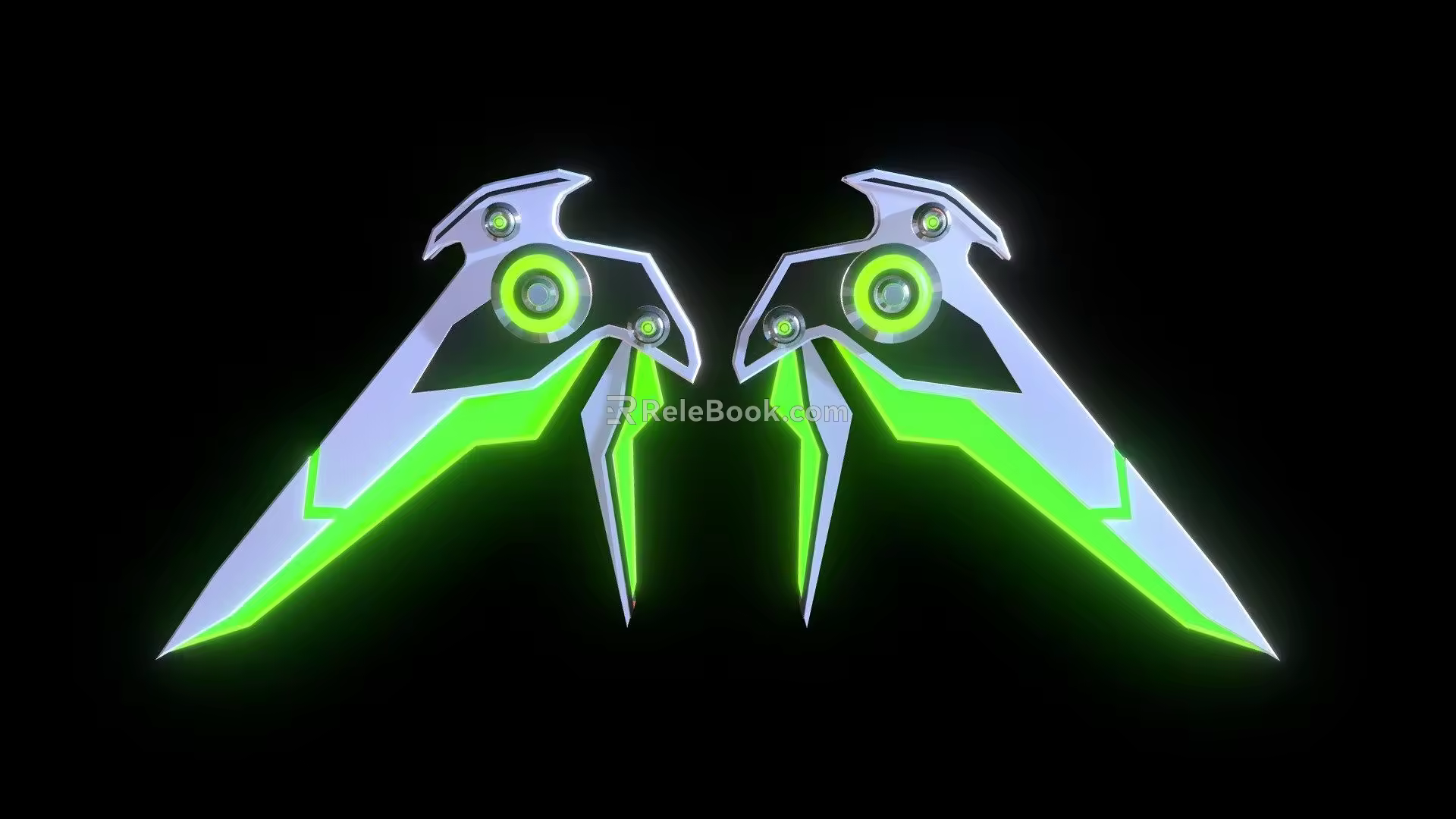 Weapons Mechanical Wing 3d model