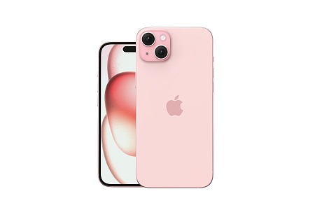 Modern Pink iPhone Apple Phone Pink Apple 15 3d model