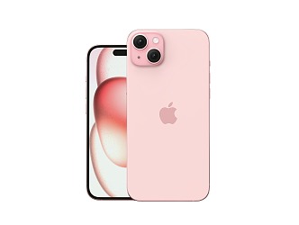 Modern Pink iPhone Apple Phone Pink Apple 15 3d model