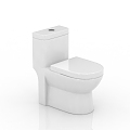 Modern toilet seat 3d model