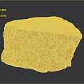 Natural Wood Stone With Orange Color And Rough Surface Texture Details