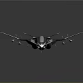 Fighter Next Generation Aircraft Fighter 3d model