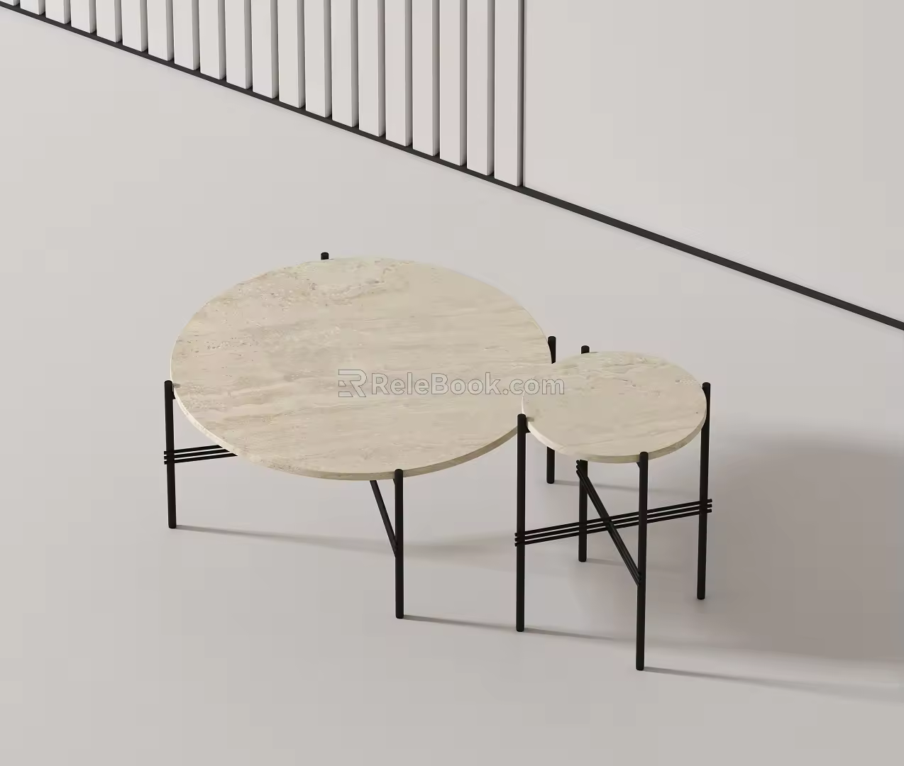 Modern coffee table 3d model