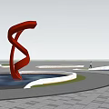 Sculpture sketch SU model 3d model