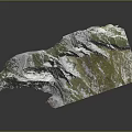 Mountainous Rocky Terrain Featuring Steep Cliffs Green Vegetation And Natural Texture