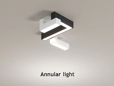 Ceiling lamp lighting appliances simple ceiling lamp furnishings 3d model