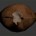 Sack Bag Grain Bag Bundle Sack Bundle Sack Jute Sack 3d model