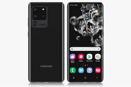 Modern Mobile Phone Samsung Mobile Phone 3d model