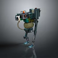 Mech Warrior Mech Soldier Machine Battlearm Mechanical Battlearm Machine Fighter Robot 3d model