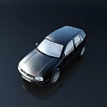Sleek Black Car Exterior Design With Smooth Body Lines And Stylish Alloy Wheels