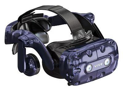 Advanced VIVE VR Headset For Immersive Entertainment Experience With Ergonomic Design 3d model
