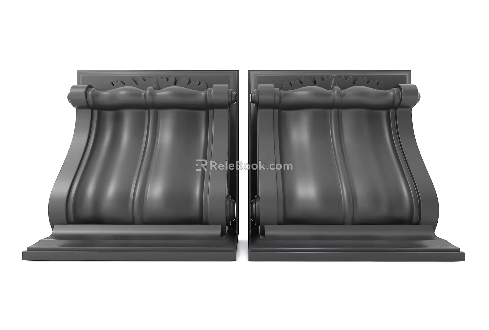 modern carving 3d model