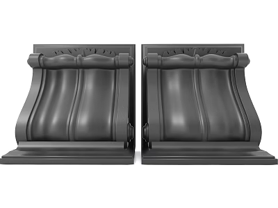 modern carving 3d model