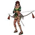 Modern Game Character Three Kingdoms Unparalleled Character Woman 3d model