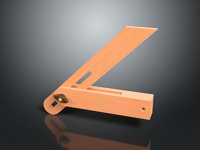 Angle ruler angle caliper 3d model