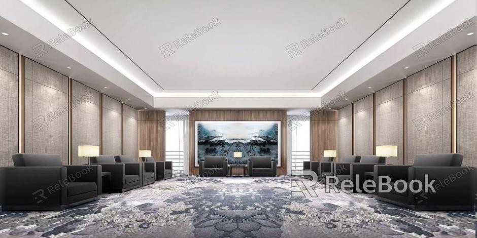 Reception Room model