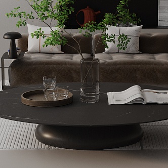 Modern coffee table 3d model