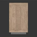 Modern Wooden Entryway Console Cabinet With Chevron Pattern Doors And Glass Top