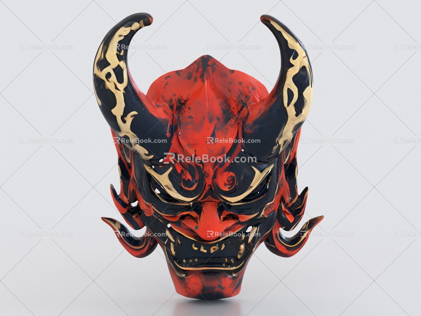 Evil Mask Demon Mask 3d model