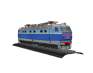 Modern Train 3d model