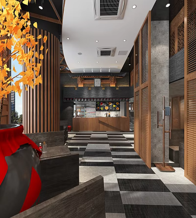 Milk Tea Shop 3d model Milk Tea Shop 3d model