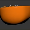 modern eukaryotic cell cross section cell structure cell tissue 3d model