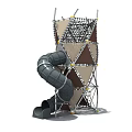 Modern Crawl 3d model