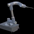 Collaborative robot arm robot gripper robot hand 3d model