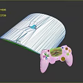 Modern Game Machine 3d model