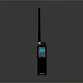Military Weapon Communication Device Tactical Radio With Antenna And Screen
