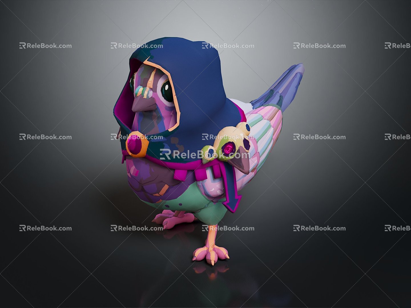 bird bird bird bird game animal cartoon animal animal realistic animal 3d model