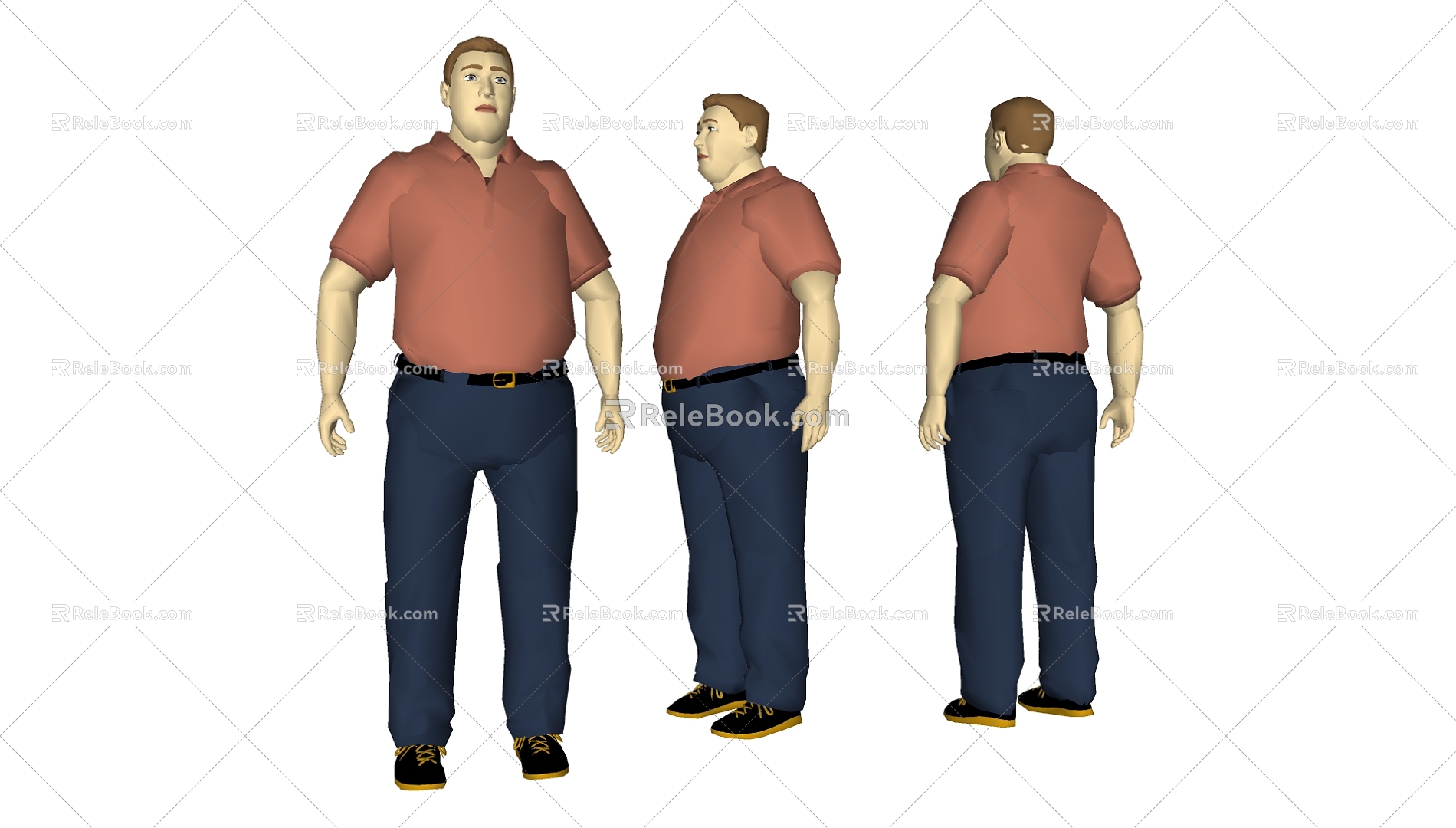 Man 3d model