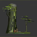 Game Environment Game Scene Fairy Tale Scene Fairy Tale Magic Scene Magic Item Fantasy Scene 3d model
