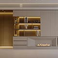 Modern Minimalist Living And Dining Room With Wooden Panel Walls And Recessed Lighting