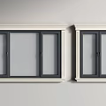 Jane European window European window casement window 3d model
