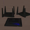LINK eSports Style WIFI Router 3d model
