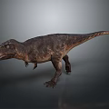 Realistic Tyrannosaurus Rex Dinosaur Character 3D Model Standing Pose With Detailed Skin Texture