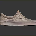 Stylish Vans Pink Checkerboard Canvas Shoes with Lace Up Design for Daily Wear