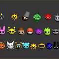 Expression package WeChat expression package cartoon expression cartoon face emoticon Yan text 3d model