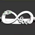 Elegant Silver Ring Jewelry Accessory with Green Gemstones and Sparkling Diamonds Intricate Design