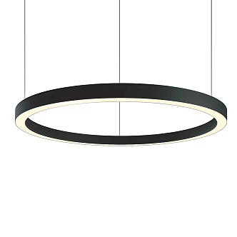 Modern minimalist chandelier 3d model