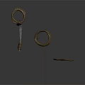 Various Household Rope Items with Knots Loops and Coils for Daily Use