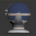 Modern Sci-Fi Equipment Sci-Fi Components High-Tech Components 3d model